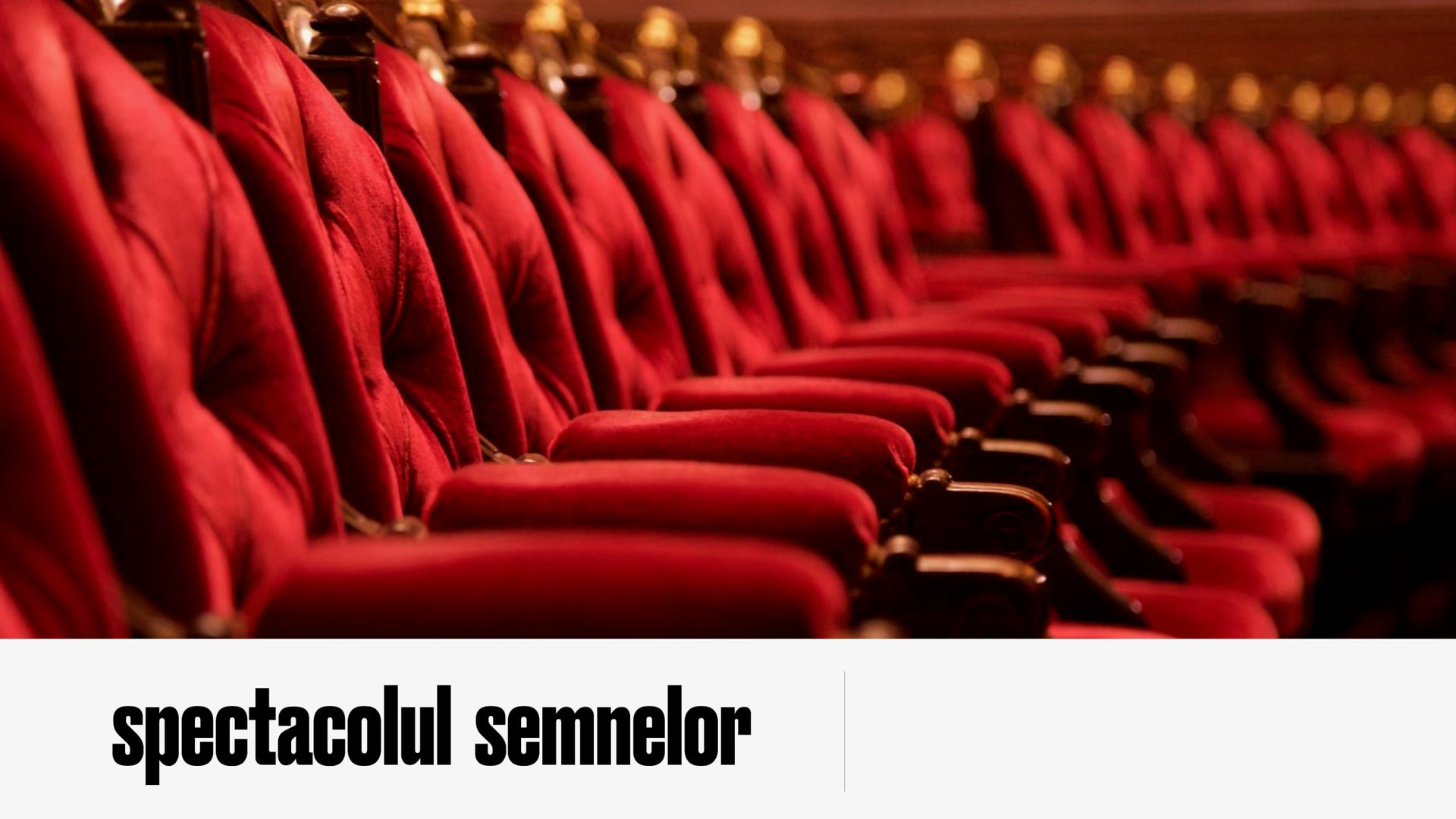 Semnele Timpului: 1. Spectacolul semnelor – Sorin Petrof